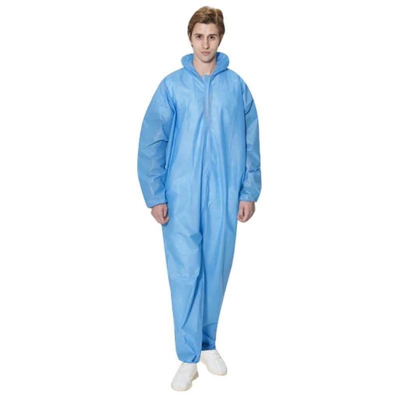 Safety Nonwoven Type 5 6 Disposable Clothing Coverall Work Wear