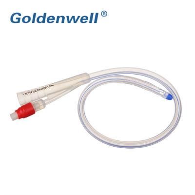 Cheap Medical Consumable Disposable 2 Way All Silicone Foley Catheter