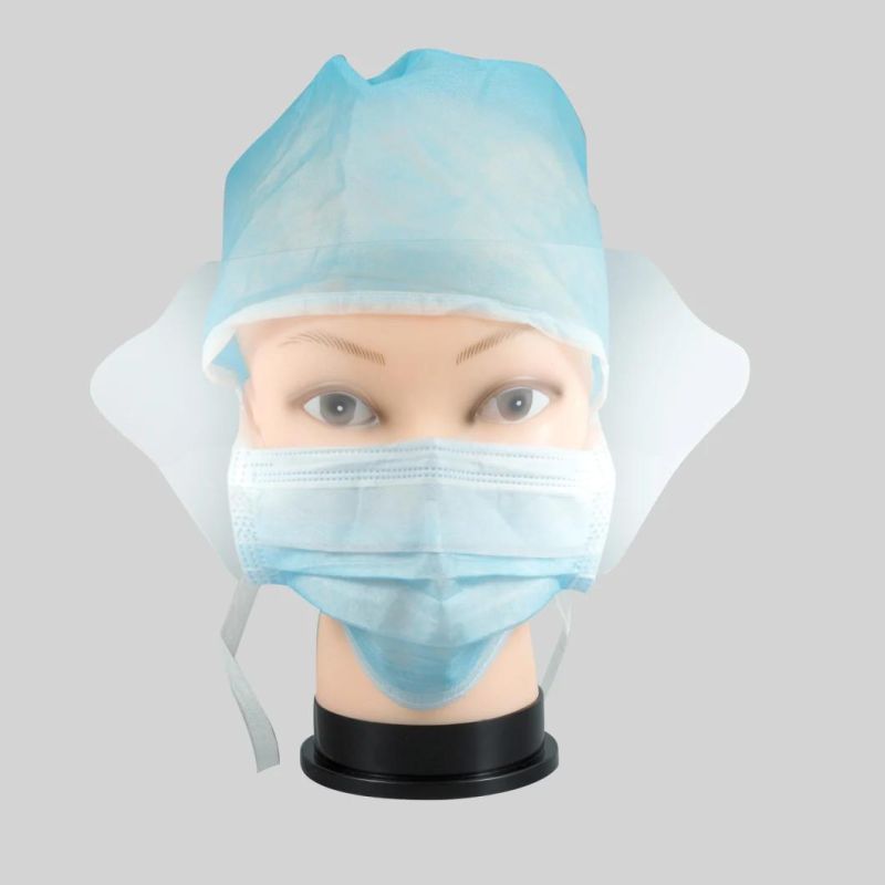 Disposable Factory Medical Surgical Nurse Big Size Mob Cap/Bouffant Cap/Strip Cap