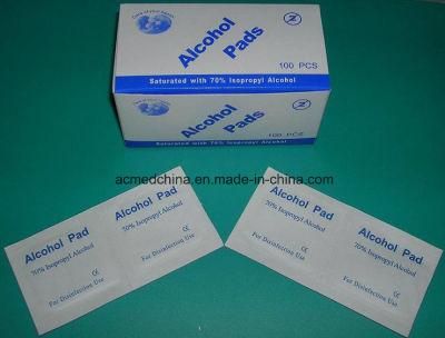 CE/ISO Approved Medical Non-Woven Sterile Alcohol Swab-Hot Sales