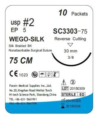 Wego Brand Sutures Made by Black Silk