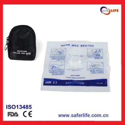 CPR Mask Shield Nylon Key-Ring Bag Printing Logo