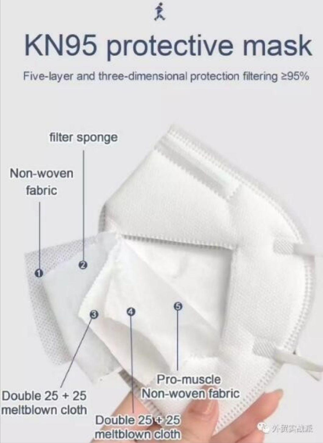 FFP2 KN95 Masks Disposable Protective Medical Surgical Civil Face Mask