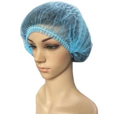 Disposable Non Woven Surgical Head Cover Bouffant Cap