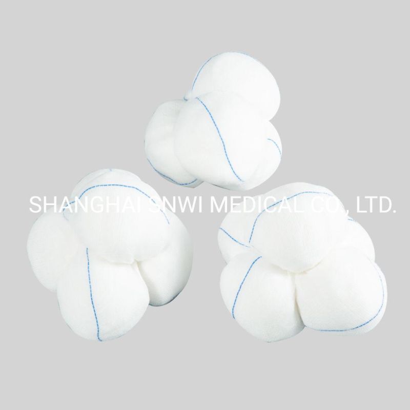 Hospital Surgical Dressing Absorbent Cotton X-ray Detectable Pillow Jumbo Gauze Roll (0.65Mx100M)