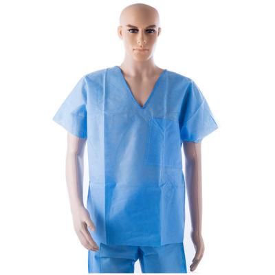 Patient Gown Custom Disposable SMS Surgical Gowns Suits Nurse Hospital Uniform