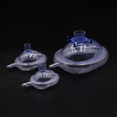 Single Use Medical Grade PVC Material CPAP Surgical Anesthesia Mask