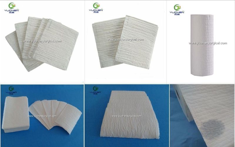 Wholesale Medical Consumables Disposable Scrim 4 Ply Paper Hand Towels for Hospital