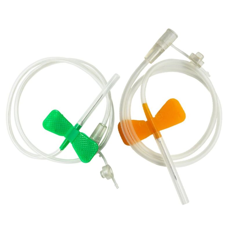 Disposable Medical Blood Collection Butterfly Type Needle with Butterfly Wings
