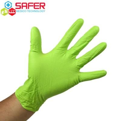 Disposable Green Nitrile Examination Gloves Factory Price Powder Free