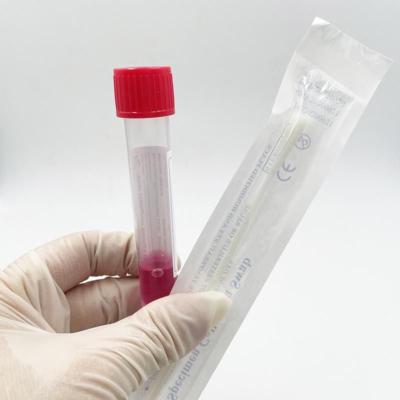 CE Certificate Sample Storage Tube Disposable Blood Specimen Virus Collection Sampling Tube