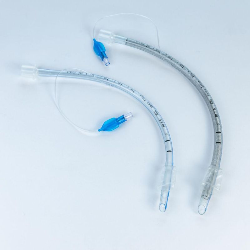 Disposable CE ISO Medical Reinforced Endotracheal Tube Cuffed Et Tube