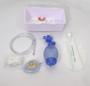 First Aid Kit Medical PVC Manual Resuscitator for Adult