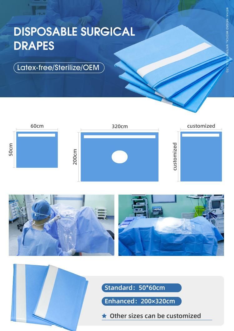 Best Selling Medical Bed Gowns Disposable Medical Surgical Drape Surgical Towel