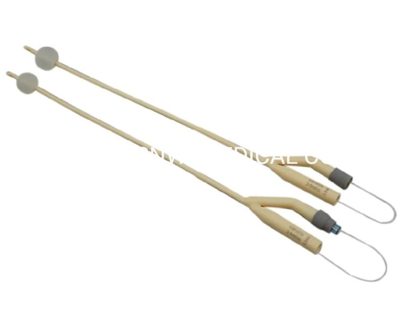 100% Full Silicone Foley Catheter 2/3 Way/Drainage Catheter with CE & ISO Approved