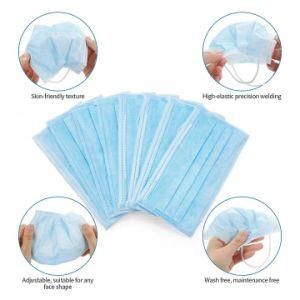 China Non Woven Fabric and Meltblown Fabric Disposable Face Facial Medical Protective Mask