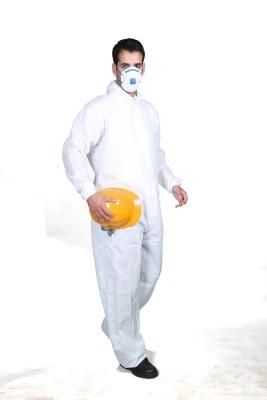 Type 5 6 SMS Disposable Safety Protective Coverall