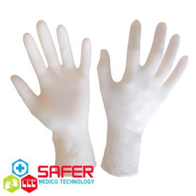 Latex Medical Examination Gloves En 455 Powder Free with High Quality