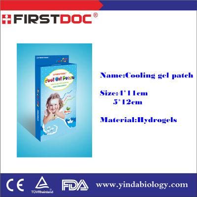 Wholesale Price Good Quality Menthol Cooling Gel Patch for Fever, Headache