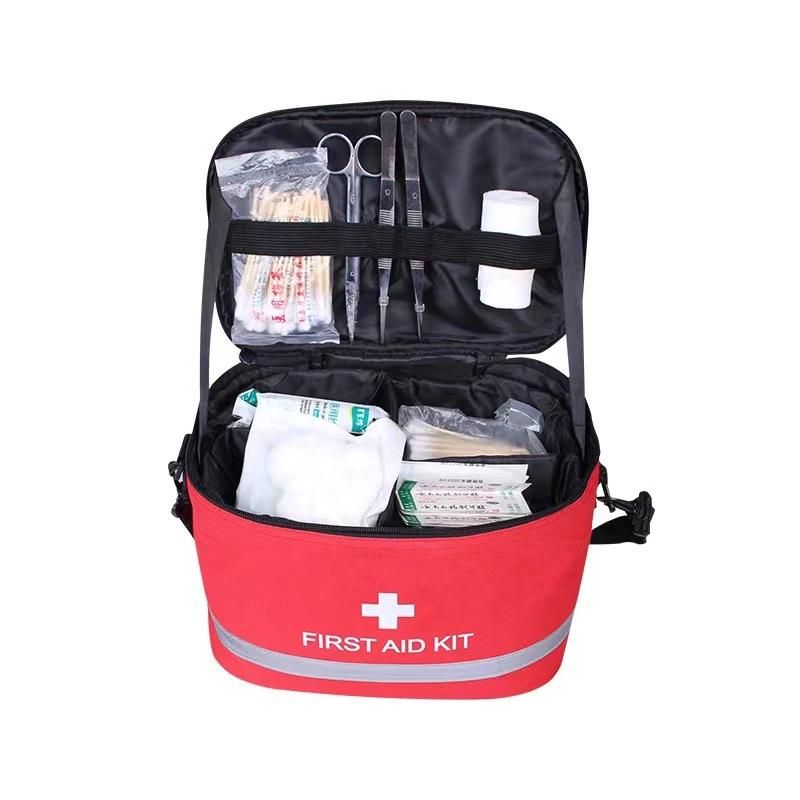 Straddle Medical Bag with Shoulder Strap Outdoor Family Emergency Bag
