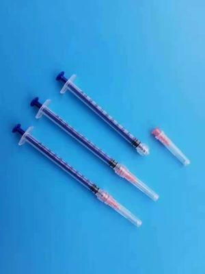 Disposable Sterile 0.5ml 3ml 5ml 10ml Syringes for Vaccine Injection CE