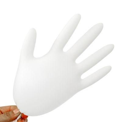Disposable Clear Powder Free Protective Latex Gloves