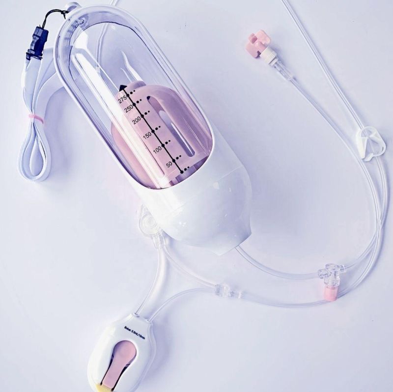 China Chemotherapy Disposable Infusion Elastomeric Soft Case Pump Factory Manufacturing