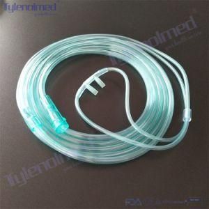 Factory Direct Sale Medical PVC Nasal Oxygen Cannula with Oxygen Delivery Tubing