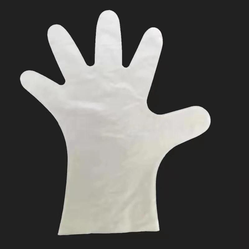 Plastic Food Safe Disposable TPE Gloves for Household Cleaning Use