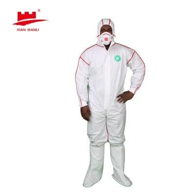 CE Coverall Suits Washable Long Sleeve Washable Chemical Coverall Factory Price Washable Coveralls