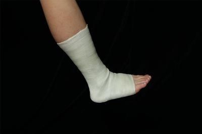 Fiberglass Orthopedic Splint Elastic Bandage for Ankle Joint Fractured Bone External Fixation