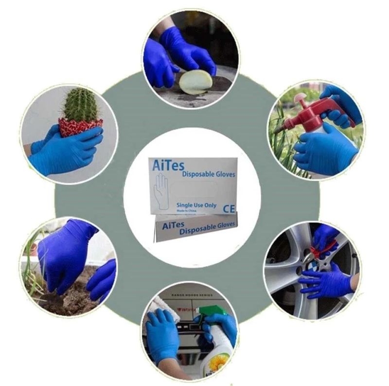 Disposable Medical Powder Free Glove Nitrile Glove