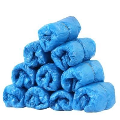 Cle Shoe Cover Medical Anti Skid Biodegradable PP Non Woven Disposable Boots Cover PE Shoe Cover