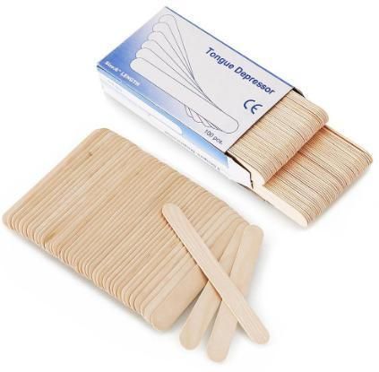 HD9 - Medical Wooden Tongue Depressor Disposable Wood Tongue Depressor