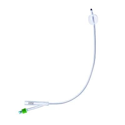 Disposable Single Use All Silicone Foley Catheter with Ce FDA
