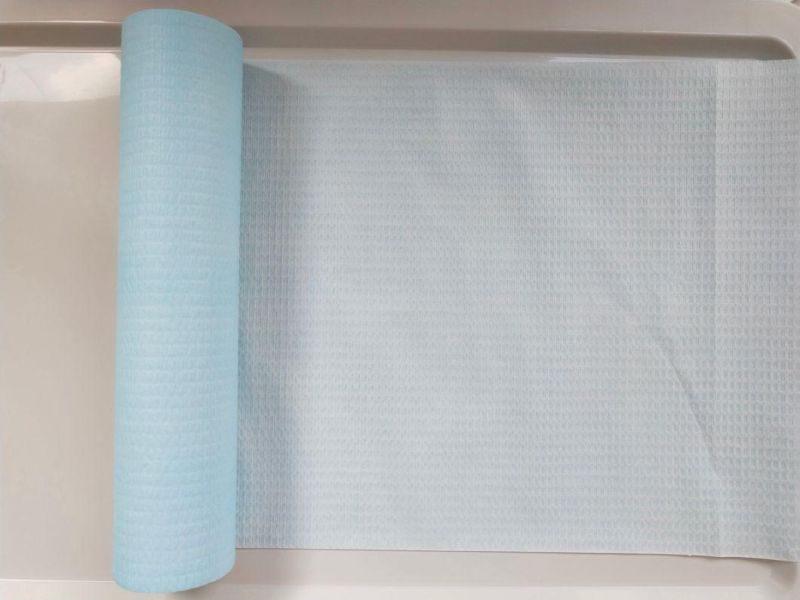 Disposable Paper+PE Film Examination Bed Sheet Roll for Hospital/SPA/Massage
