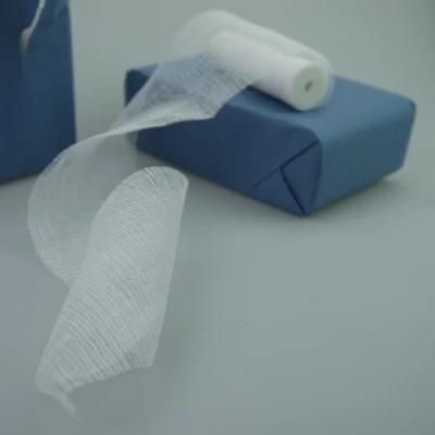 Jr006 Cost-Effective Medical Non-Sterile 100% Cotton Wow Gauze Bandage