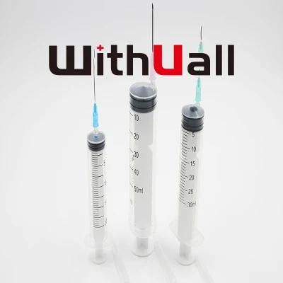 CE 0.05ml 0.1ml 0.5ml Retractable Needle Safety Syringe