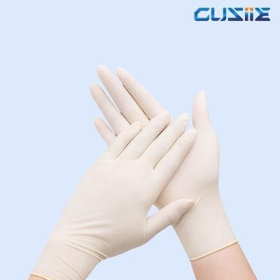 Disposable Powder Free Latex Rubber Gloves