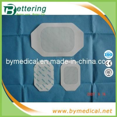 PU Film Transparent Adhesive IV Wound Dressing A0607X