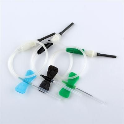 CE Approved Medical Disposable Butterfly Needle Safety Blood Collection Needle