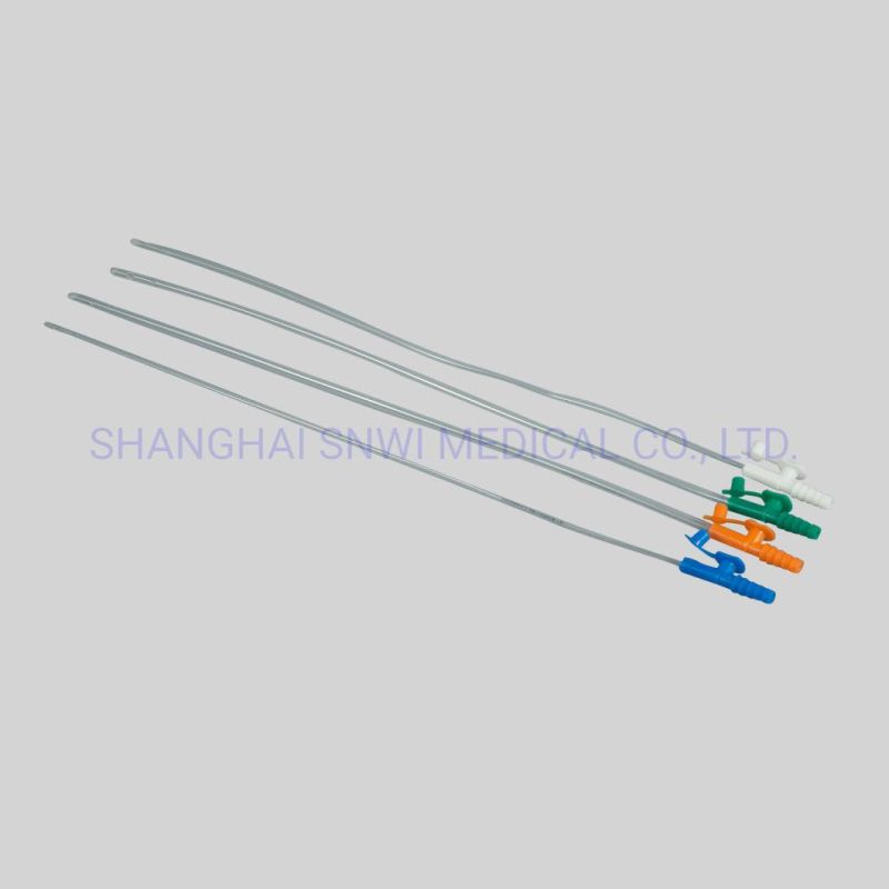 Disposable Medical Nelaton Catheter with ISO Certificates Made From Non-Toxic PVC, Medical Grade