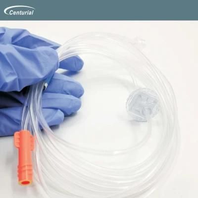 High Quality O2 &amp; CO2 Medical Sampling Line with Filter for Single Use