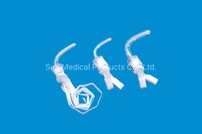 Medical Supplies Disposable PVC Tracheostomy Tube Cuff or Uncuffed