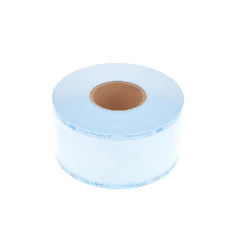 Disposable Heat Sealing Sterilization Flat Reel for Medical Packaging