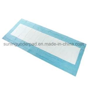 Standard Surgical Large Size PE Underpad 100X230cm for Hospital