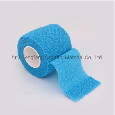 Nonwoven Cohesive Bandage Medical Supply with Good Stretch
