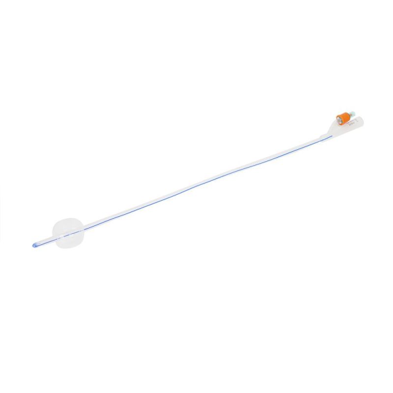 2 Way Disposable Sterile Silicone Foley Catheter with Balloon