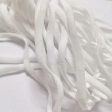 4mm Elastic Earloop Chinlon Spandex White Elastic Band Elastic Ear Tie Earloop Disposable Earloop