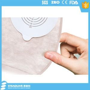 Hydrocolloid Adhesive Disposable One-Piece Open Colostomy Bag